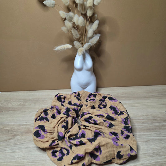 Maxi chouchou leopard